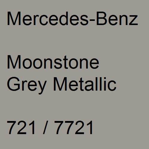 Mercedes-Benz, Moonstone Grey Metallic, 721 / 7721.